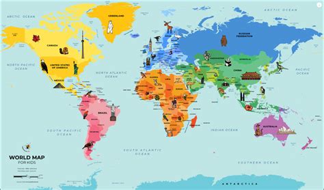 World Map Kids 的图像结果