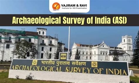 Archaeological Survey of India, Establishment, Ministry, Latest News