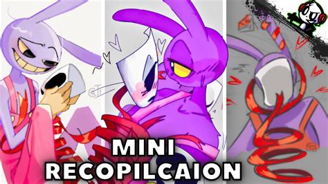 🔴¡MINI RECOPILACION DE JAX X GANGLE 🌀THE AMAZING DIGITAL CIRCUS - CIRCO ...