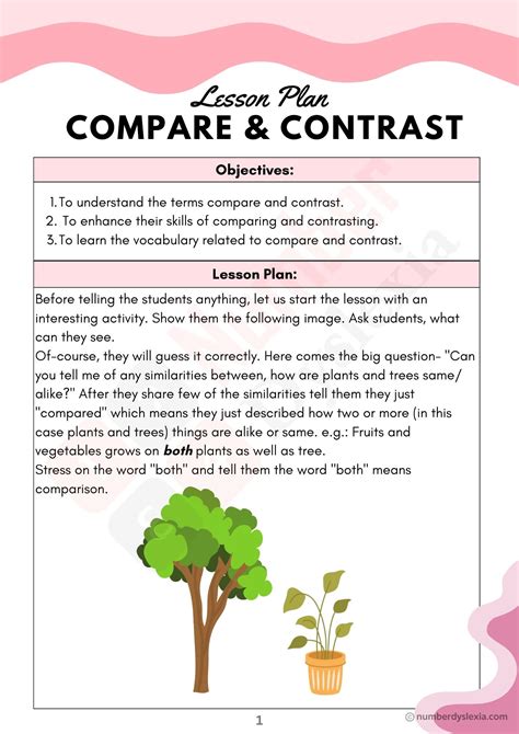 Comparing And Contrasting Lesson Plans: What’s The Real Difference