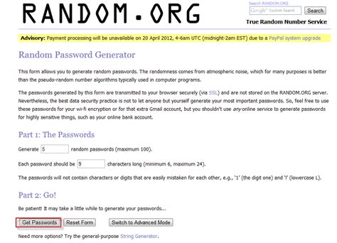 Image result for Generate Random Passwords