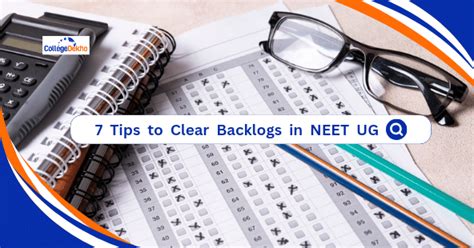 7 Tips to Clear Backlogs in NEET 2025 | CollegeDekho