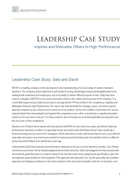 Image result for Leadership Case Study Examples