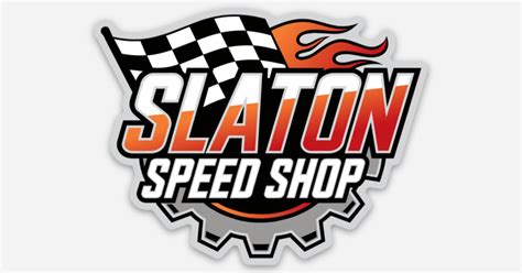 Slaton Speed Shop Magnet by Amanda G | Magnets | Sticker Mule India