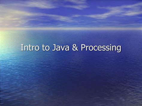 Processing Java 的图像结果