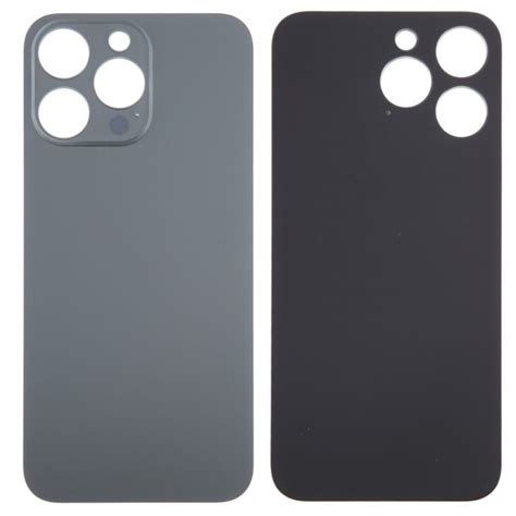 Back Panel Glass for Iphone 15 Pro Gray- Zeespares – Zeespares.in