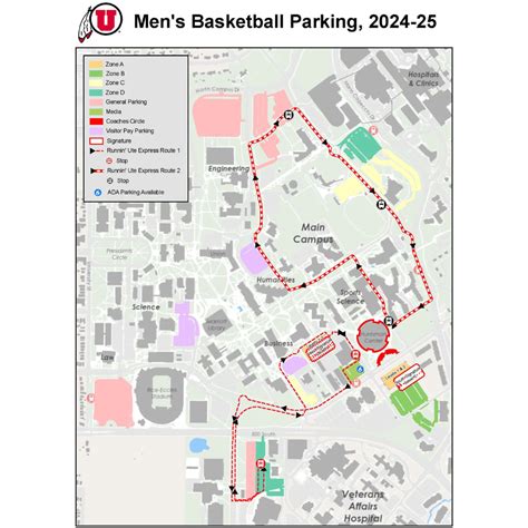 Event Parking Maps – Commuter Services