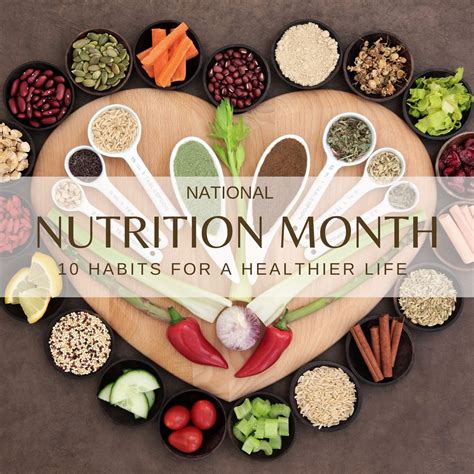 National Nutrition Month Usda 2025 2026