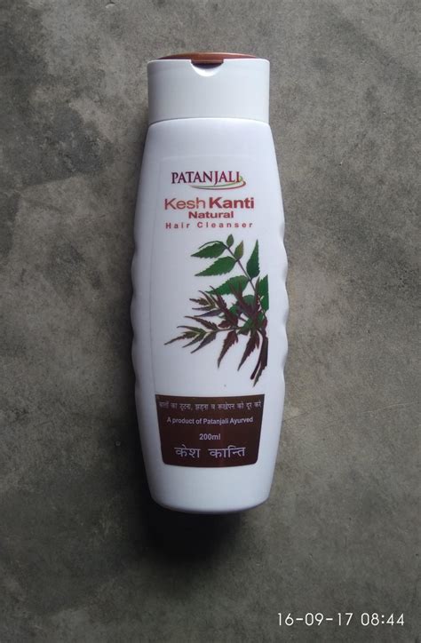 Buy Patanjali Kesh Kanti Natural Hair Cleanser Shampoo, 200ml Online at ...