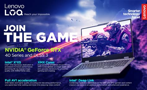 Lenovo LOQ 2024, Intel Core i5-13450HX, 13th जनरल, NVIDIA RTX 4050-6GB ...