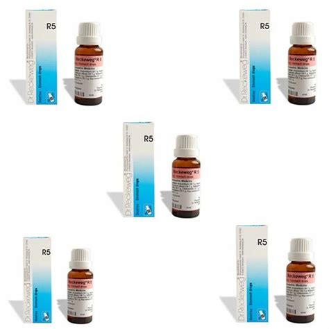 Buy 5 Lots X Dr.Reckeweg R5 Homeopathic Remedy Drops - 22 ML Online at ...