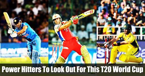 11 Power Hitters Bound To Make An Impact This T20 World Cup