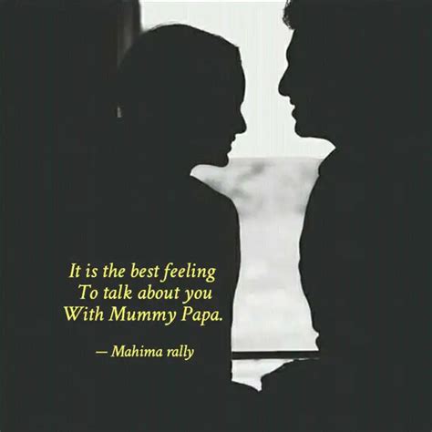 It is the best feeling T... | Quotes & Writings by Mahima Rally | YourQuote