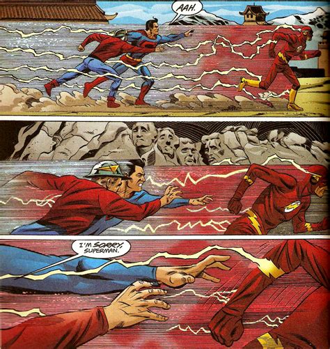 Superman vs. The Flash - When your friend brings up the time he passed ...