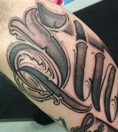 Image result for Script Tattoo Lettering