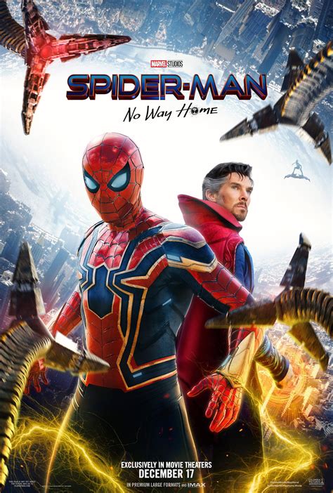 Spider-Man No Way Home Movie Poster Glossy Print Photo Wall Art Zendaya ...