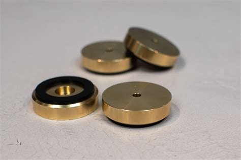 Brass Cutting Board Feet (Large 1.5" Diameter) – Campfire Woodworks