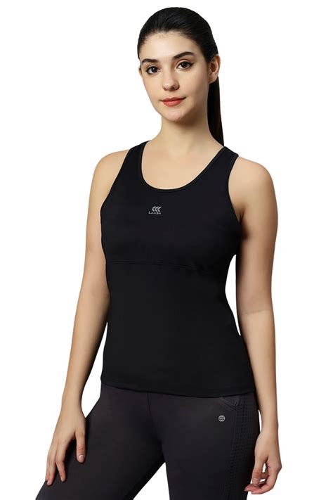 Essential Active Tank Top with Open Racerback for Women – Laasa Sports