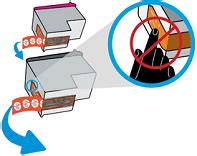 HP Ink Tank 310, 410 printers - Color or black ink not printing, other ...