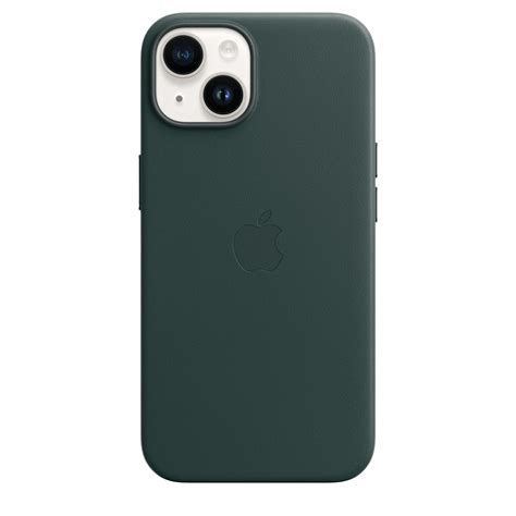 iPhone 15 Leather Case with MagSafe Animation - Green – CASESILY