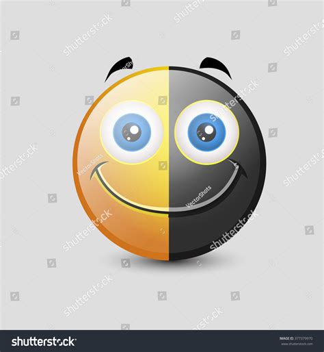 Yin Yang Comic Emoji Smiley Emoticon: Vector có sẵn (miễn phí bản quyền ...