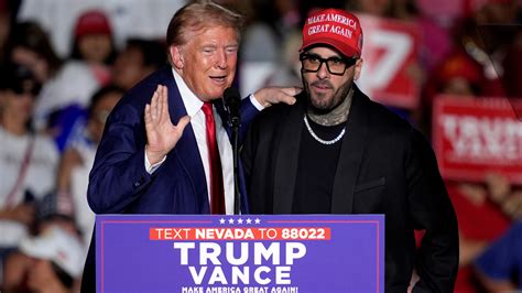 2024 election: Reggaeton star Nicky Jam withdraws Donald Trump endorsement over New York rally ...