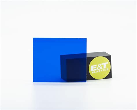 Transparent Blue 2424 - E&T Plastics.