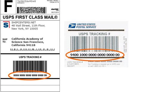 Image result for Tracking Number Example