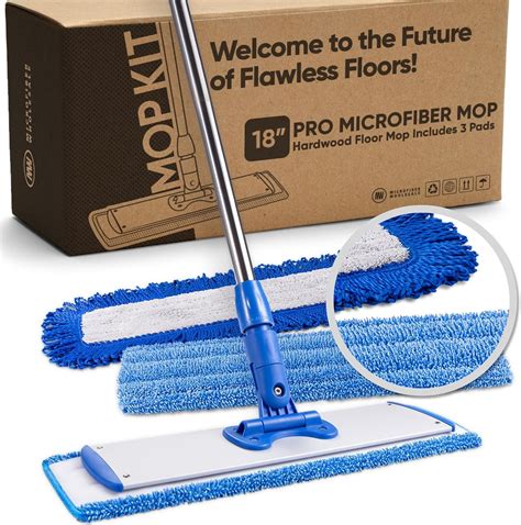18" Professional Microfiber Mop Review - Cleaninup