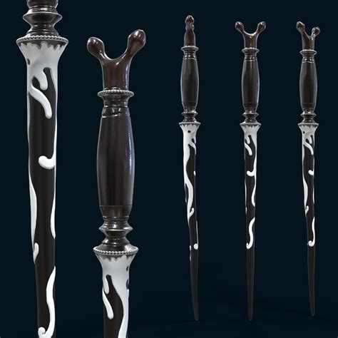 Professor Horace Slughorn Wand - Harry Potter 3D model 3D printable ...