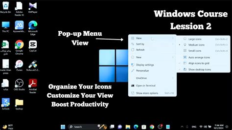 Image result for Taskbar PopupMenu