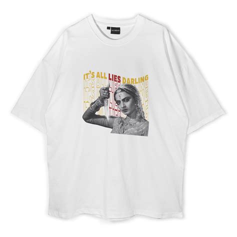 Rekha Knife Oversized T-shirt – Nukkad Studios