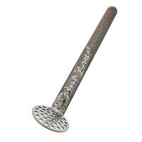 Black Leaf steel pipe screen - 18mm, 0,59