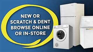 Image result for Clearance Scratch and Dent High-End Appliances