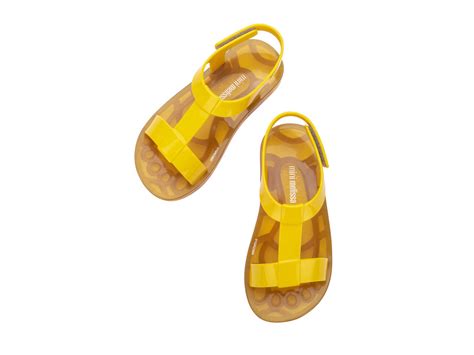 Buy Kids Shoes Online | Mini Melissa | Kids' Yellow Summer Sandals For ...