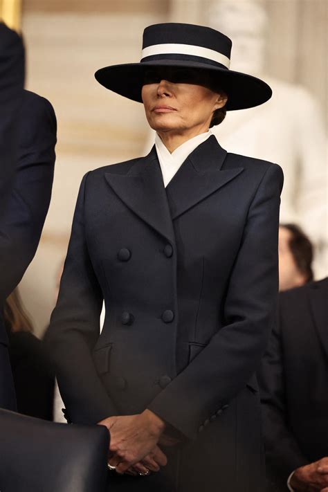 Melania Trump's Attire at Donald Trump's Inauguration Sparks Discussion ...