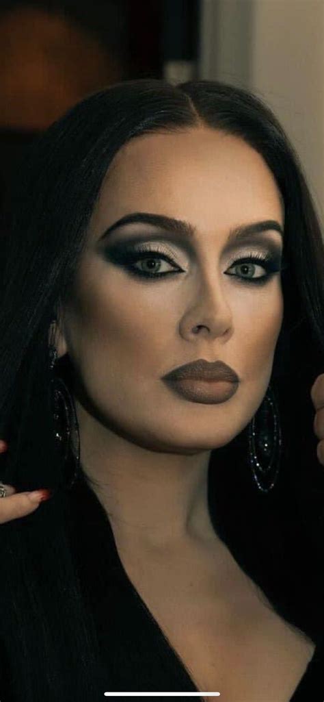 Pin by Jane Martinez on Adele BEAUTY | Morticia addams makeup, Vogue ...