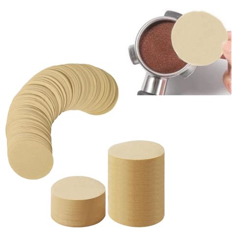 58 mm Disposable Coffee Tea Filters, Natural Microfilters, Replacement ...