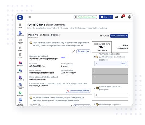 E-file IRS Form 1098-T Online for 2025 | TaxZerone