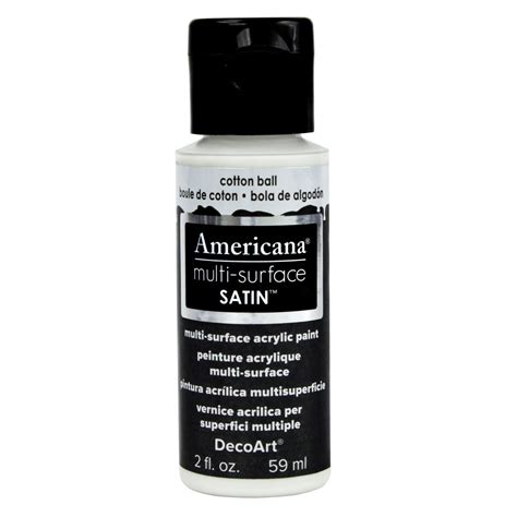 DecoArt Americana - Multi Surface Satin - 59 ML - Cotton Ball | Art Lounge