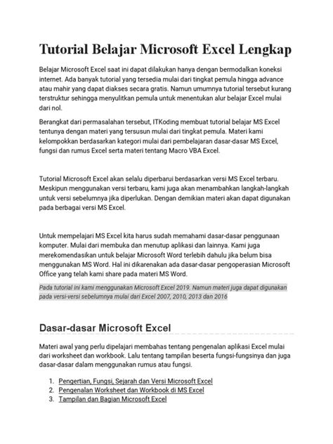 Tutorial Excel Indonesia 的图像结果