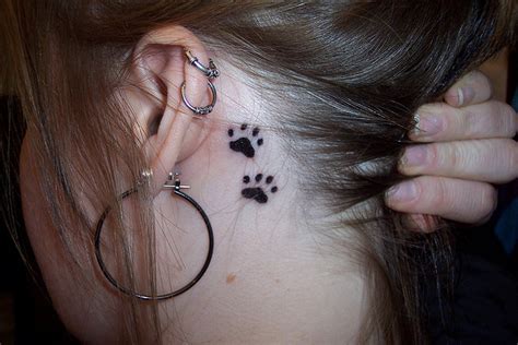 Marcando el paso: tatuajes de huellas de animales | Entretenimiento ...