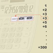 Casio MJ-12VCb-WE 300 Steps Check & Correct Colourful Desktop ...