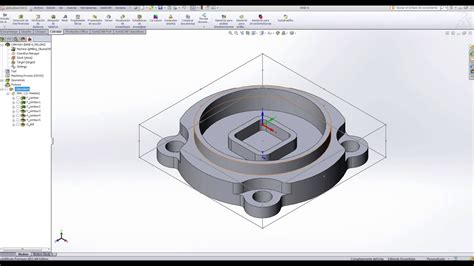 SolidCAM Tutorial 的图像结果