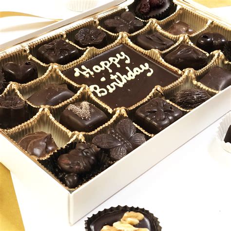 Vegan Chocolate Birthday Box | Serenade Chocolatier | Handmade, Artisan ...