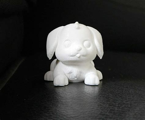 3D file Cute Lying Dog 🐕 ・3D print design to download・Cults