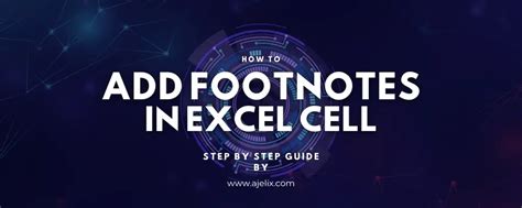 Add Column in Excel Footnote 的图像结果