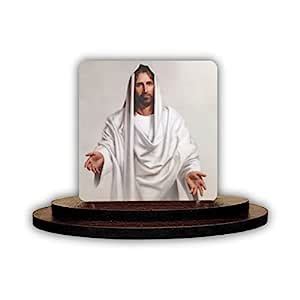 SIGNOOGLE Jesus Christ Printed Car Dashboard Accessories Idol Showpiece ...