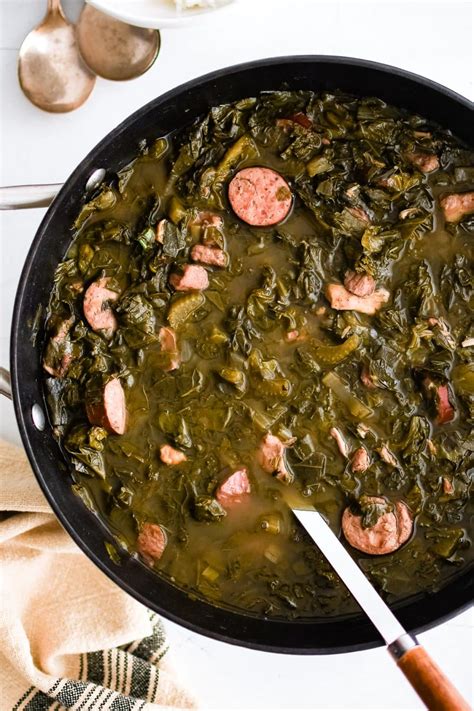 Green Gumbo Recipe (Gumbo Z’Herbes) - The Forked Spoon