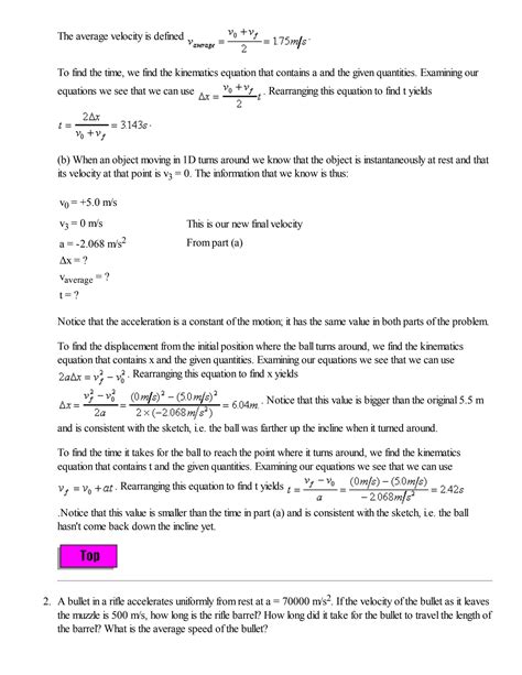 Physics Kinematics Problems 的图像结果